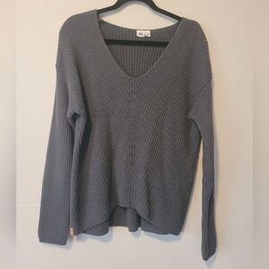 Ten Tree Grey Knitted Sweater L